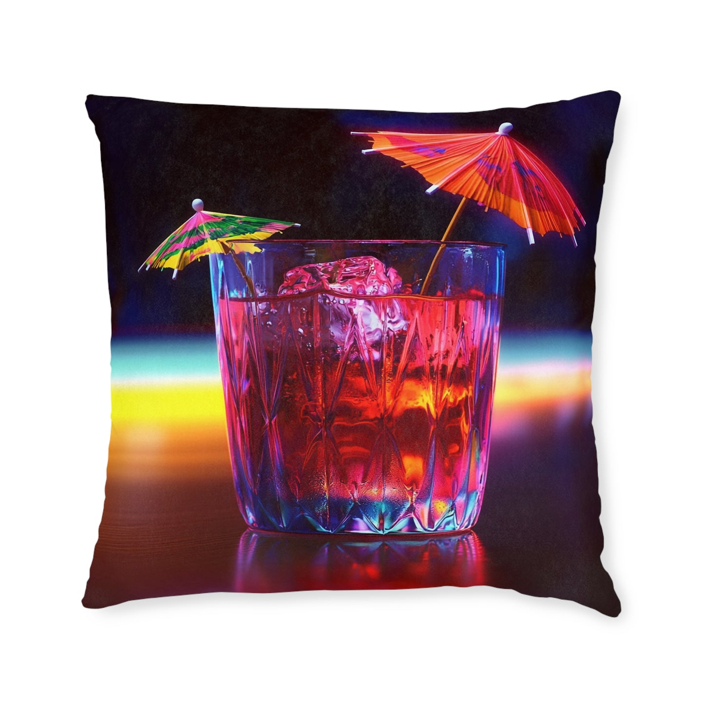 Cocktail Time - Square Pillow - UK