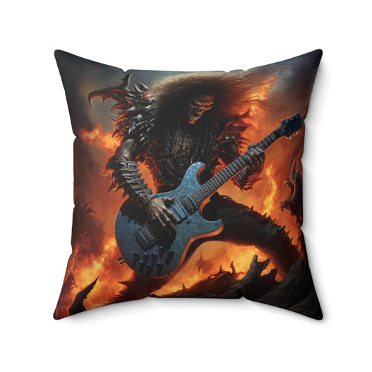 Heavy Metal #2  - Spun Polyester Pillow - USA