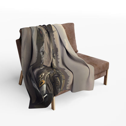 WW2 Airfield #2 Arctic Fleece Blanket - UK