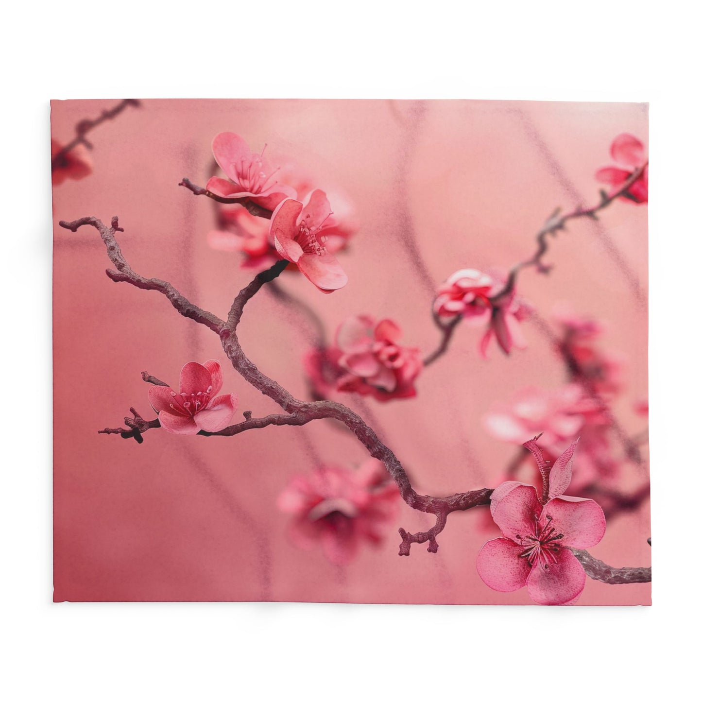 Macro Chinoiseries - Arctic Fleece Blanket - UK