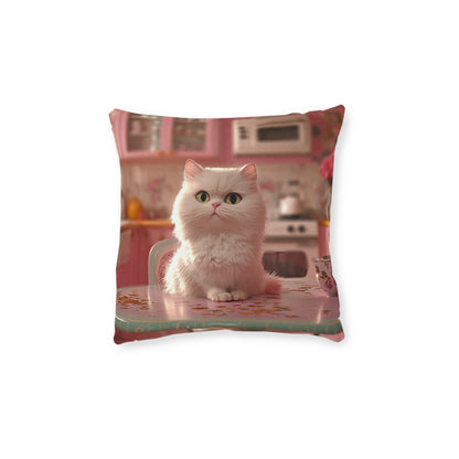 Cute Kitty Square Pillow UK