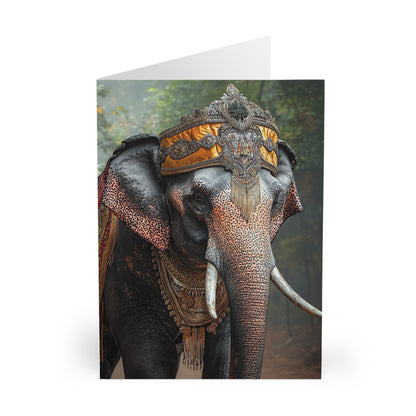 Decorated Elephant 2 - Cards (5 Pack) - UK