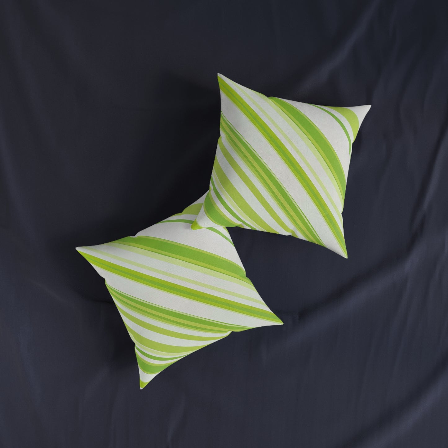 Sweet Apple Stripes - Square Pillow - UK