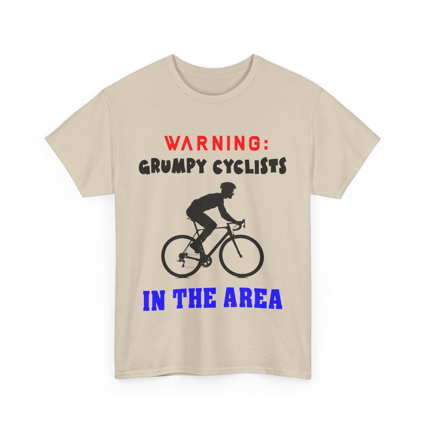 Cyclists 2 - Unisex Heavy Cotton Tee - UK