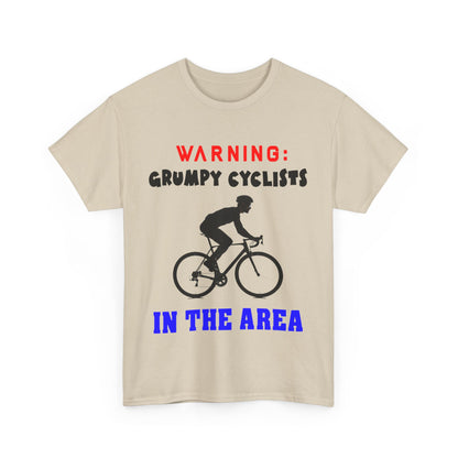 Cyclists 2 - Unisex Heavy Cotton Tee - UK
