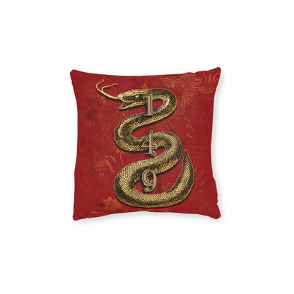 Chinese Year of The Snake - Square Pillow UK