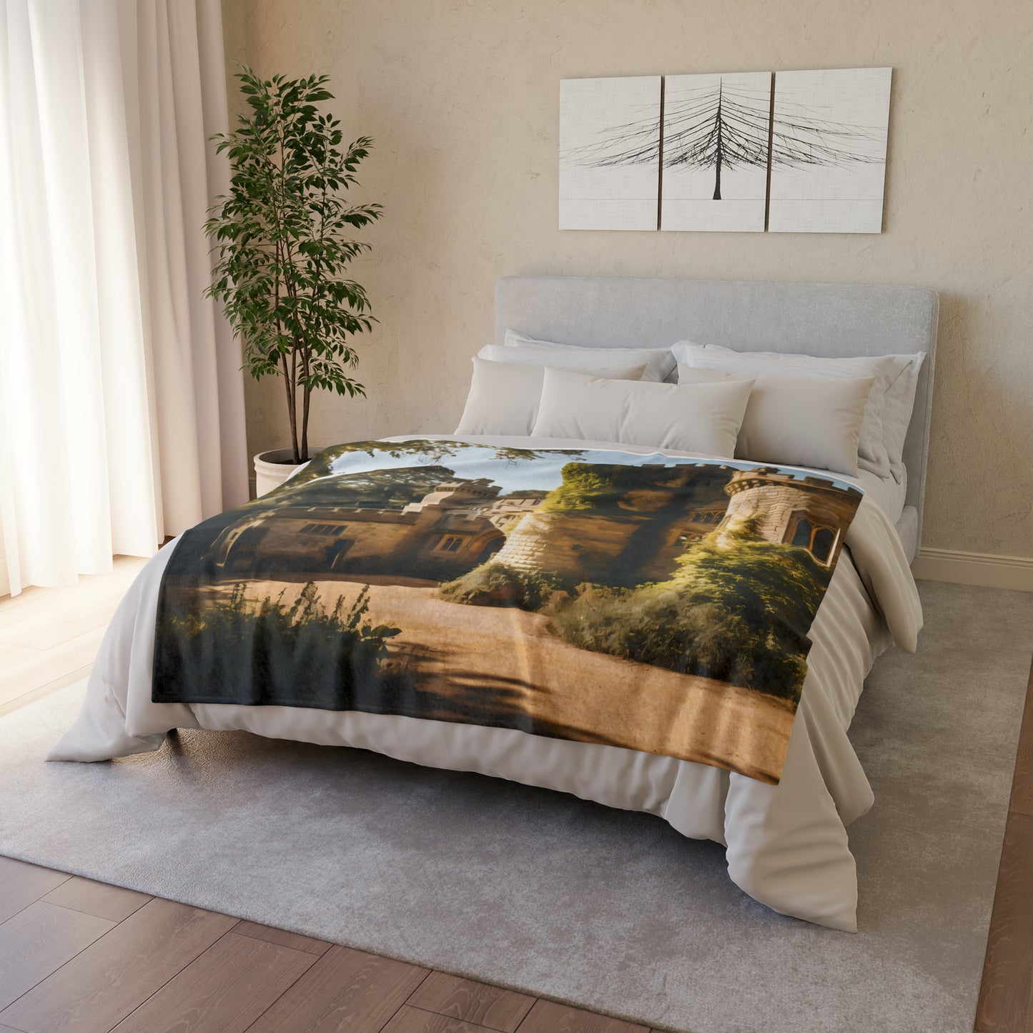 English Country House #4 - Soft Polyester Blanket