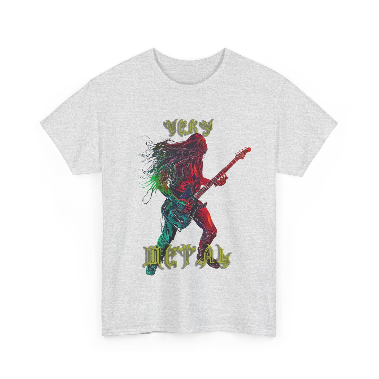 Very Metal - Unisex Heavy Cotton Tee - UK