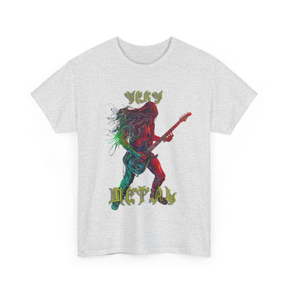 Very Metal - Unisex Heavy Cotton Tee - UK