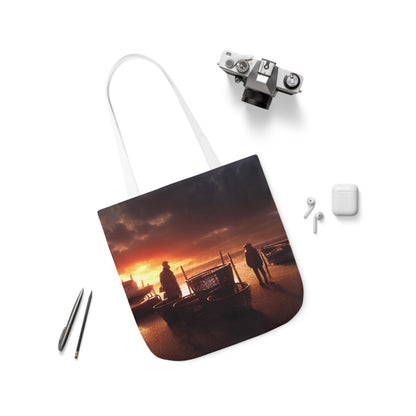 Seascape #6 - Polyester Canvas Tote Bag (AOP)