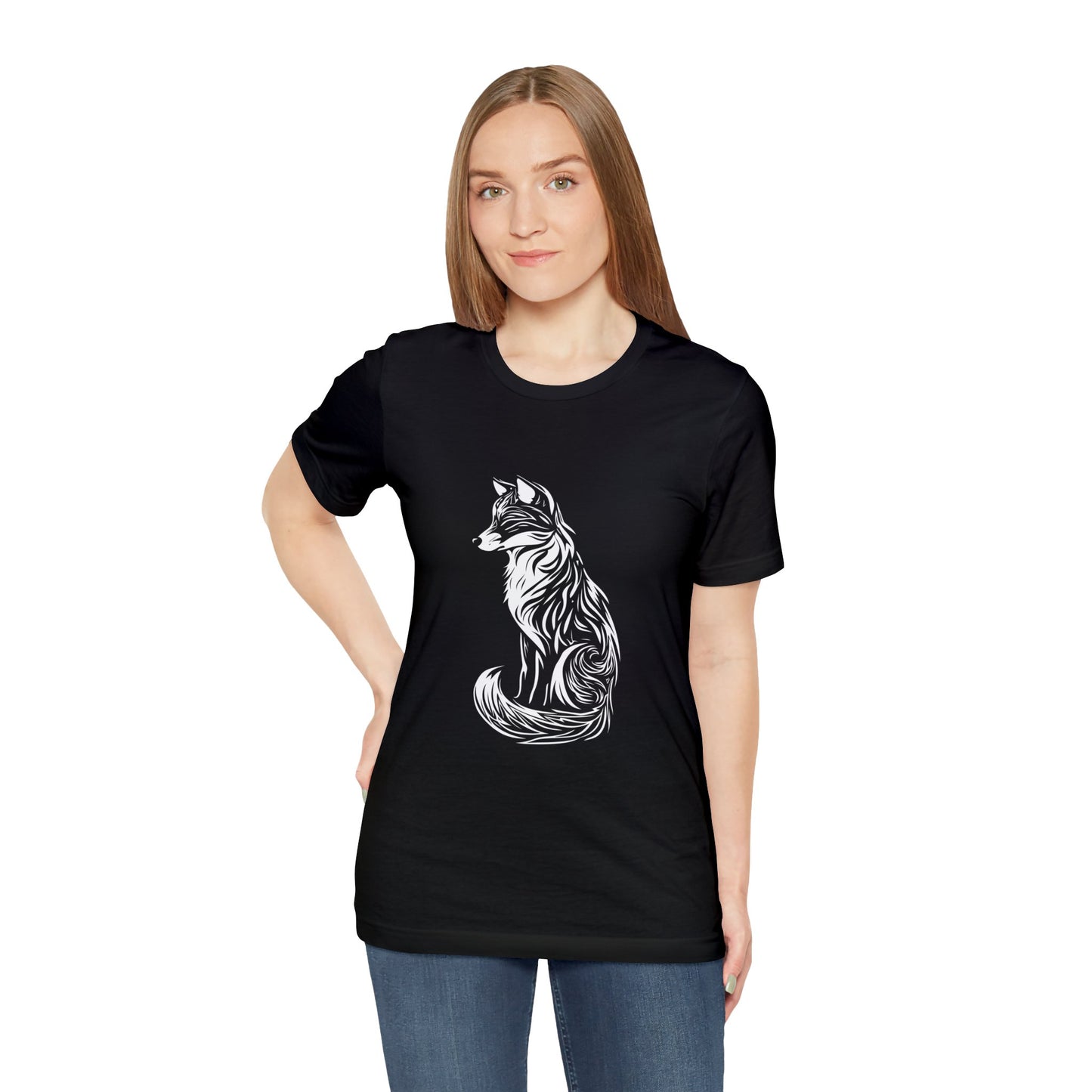 Fox Silhouette Unisex Jersey Short Sleeve Tee