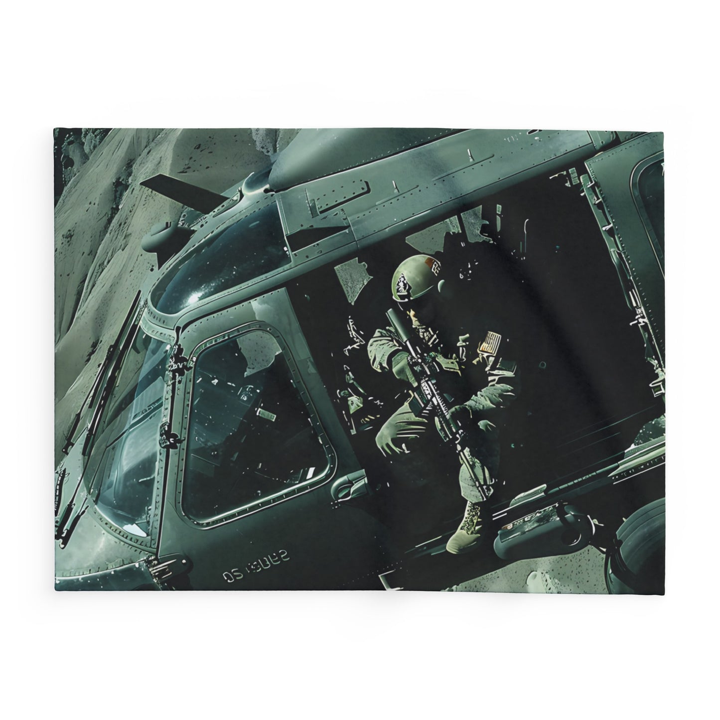 Black Hawk 2 Arctic Fleece Blanket - USA