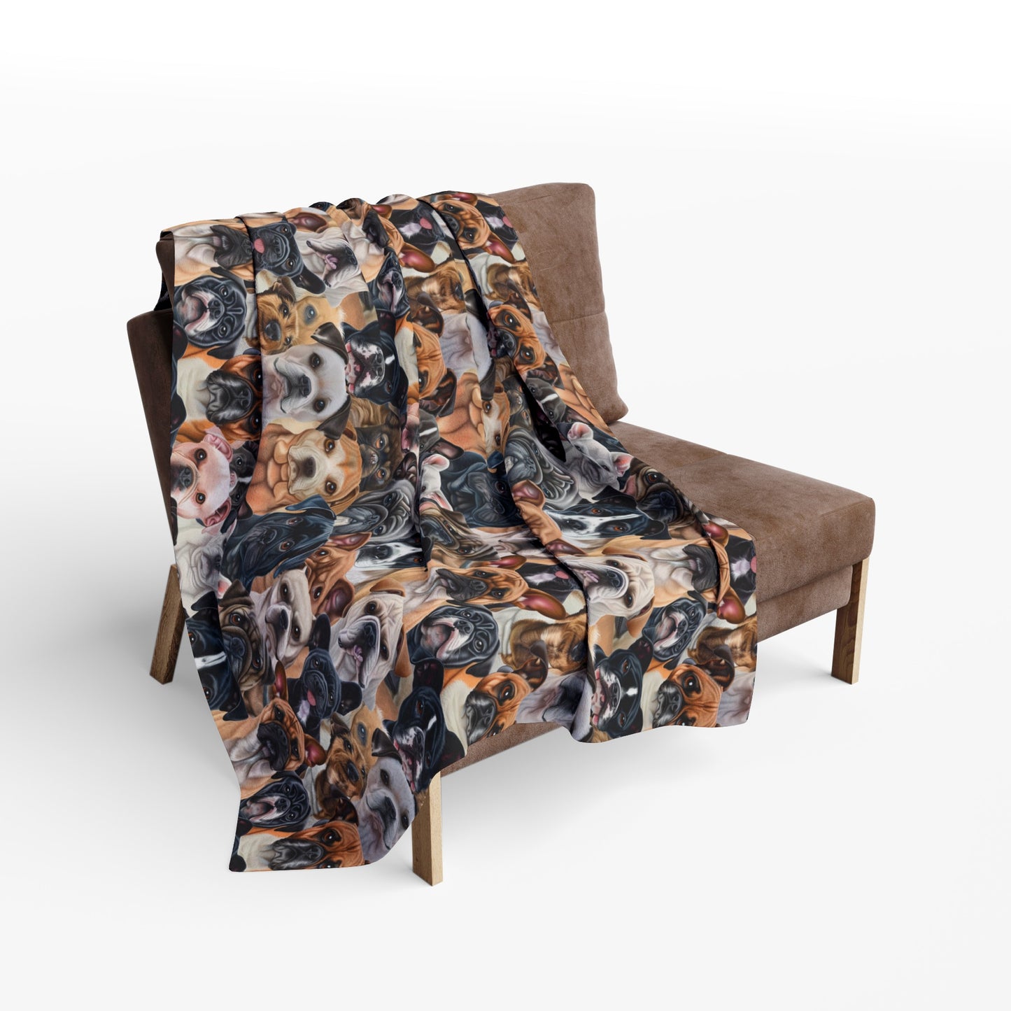 Dog Collage #2 Arctic Fleece Blanket - USA