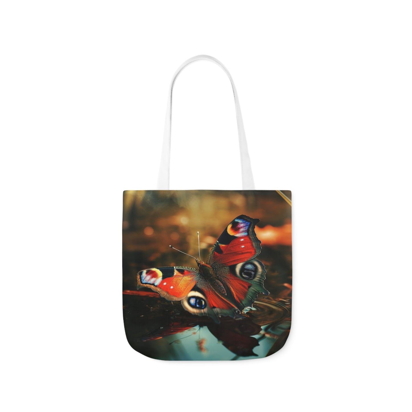 Butterfly - Polyester Canvas Tote Bag (AOP)