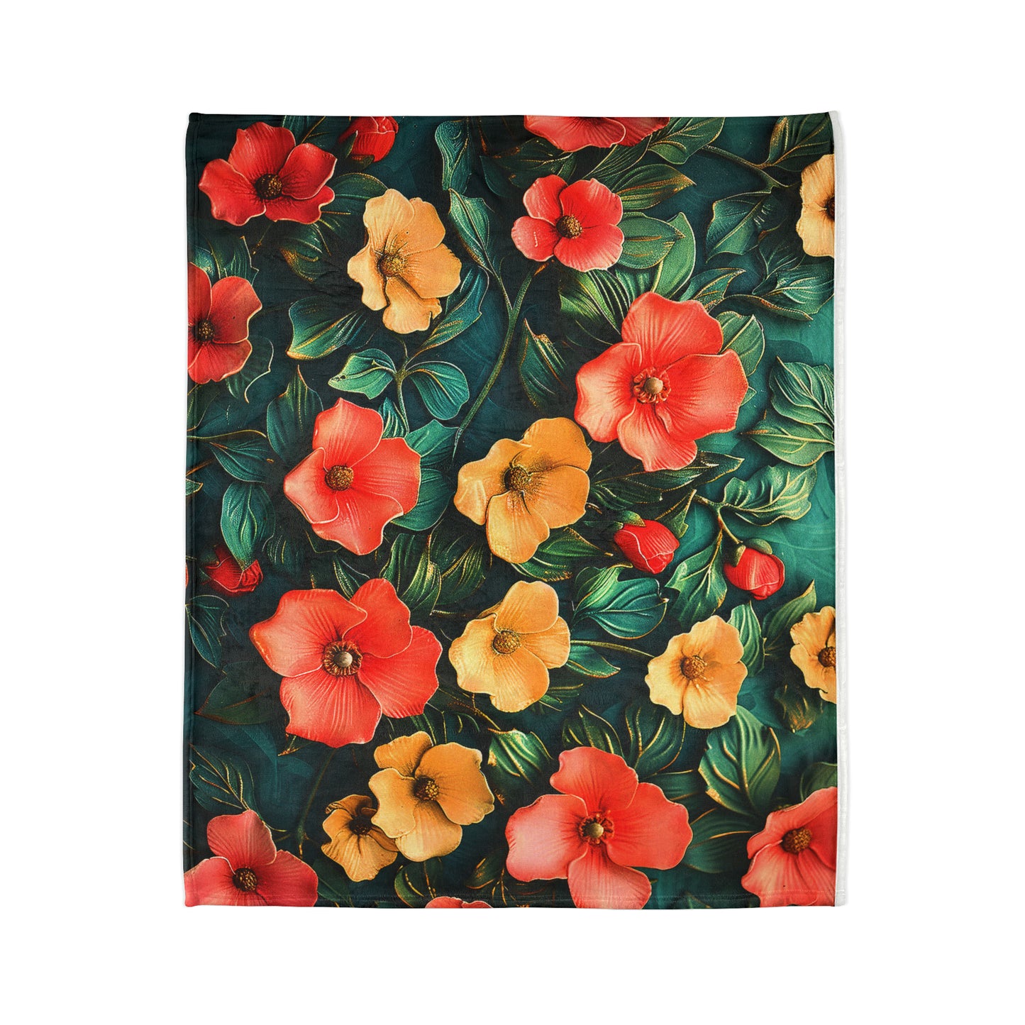 Chinoiserie #7 - Soft Polyester Blanket