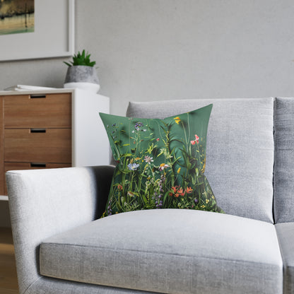 Wild Meadow 2 - Square Pillow -UK