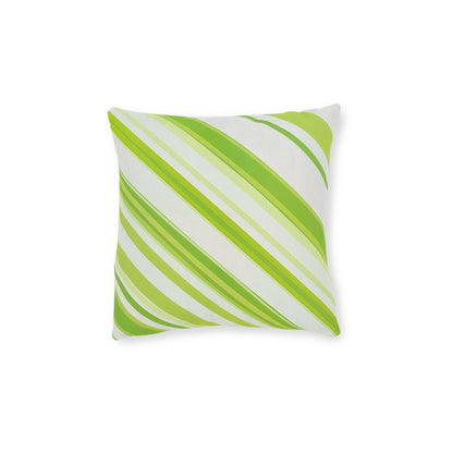 Sweet Apple Stripes - Square Pillow - UK