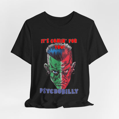 Psychobilly 1 - Jersey Short Sleeve Tee - USA
