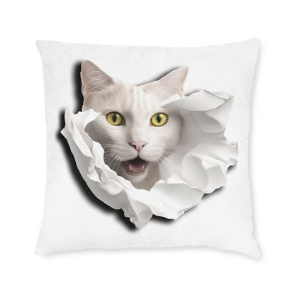 Cat 2 - Square Pillow - UK