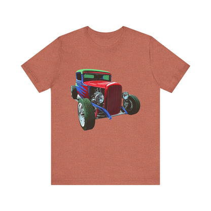 Hot Rod 4 - Jersey Short Sleeve Tee - USA