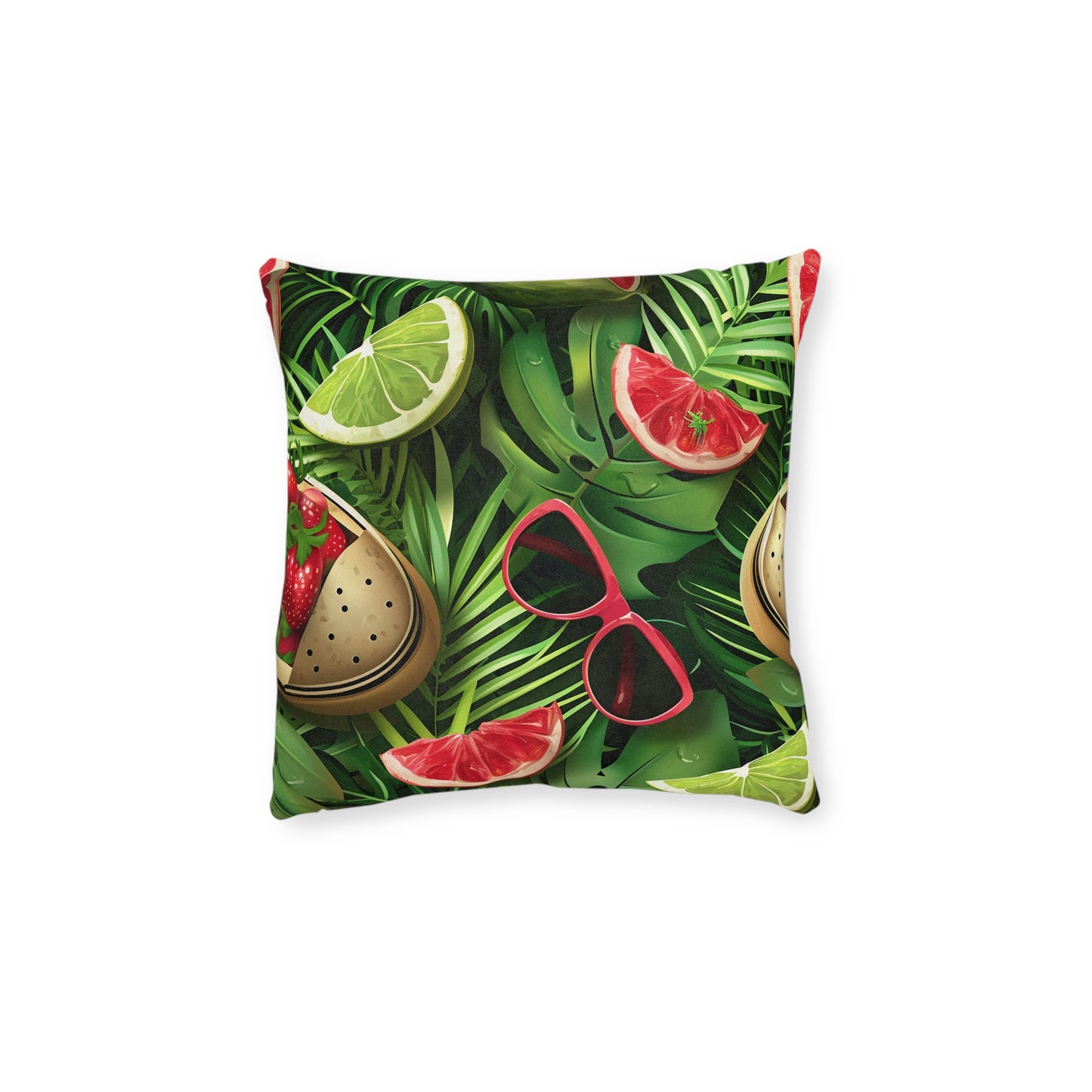 Summer Time - Square Pillow - UK