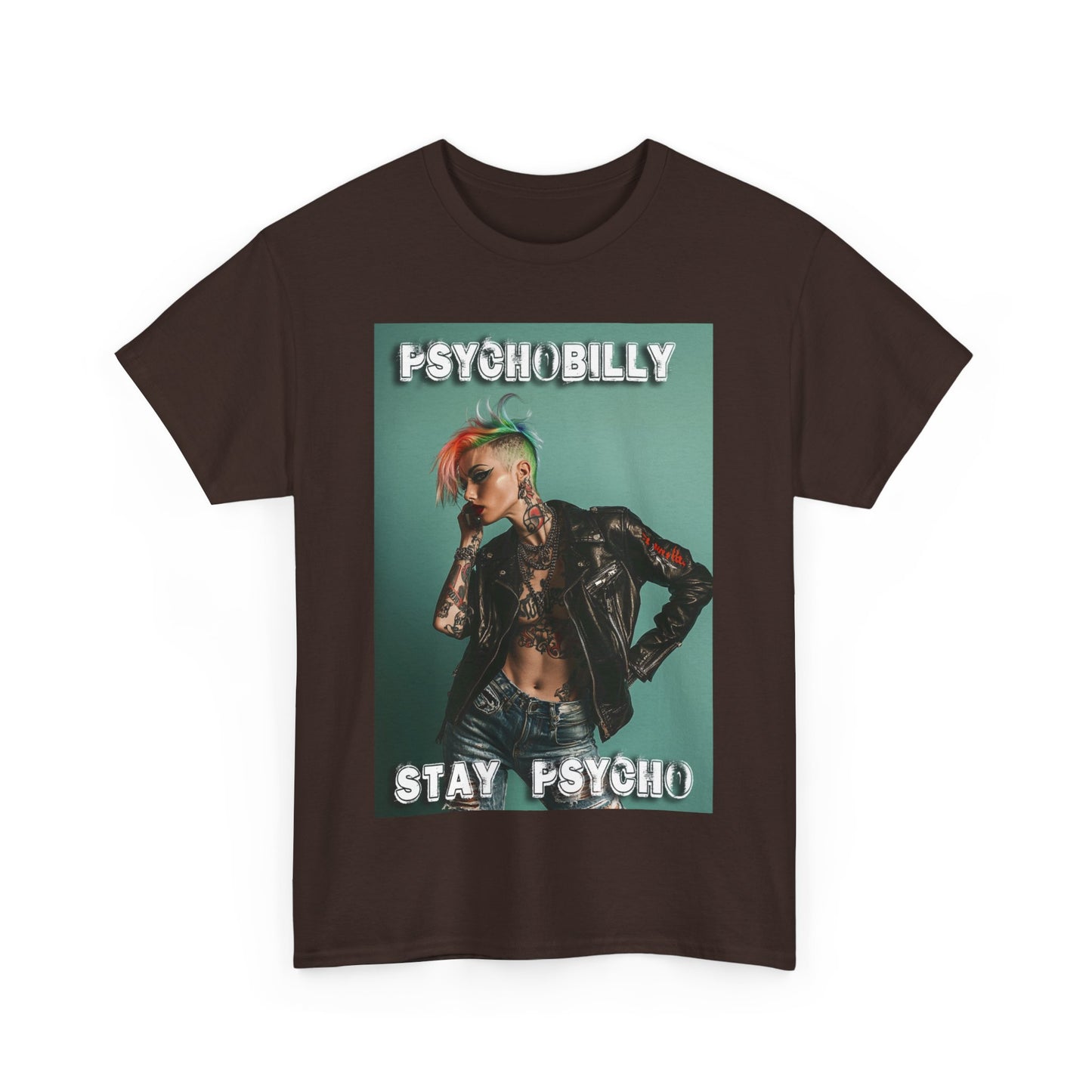 Psycho 5 - Unisex Heavy Cotton Tee - UK