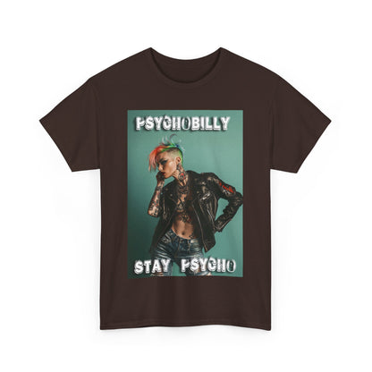 Psycho 5 - Unisex Heavy Cotton Tee - UK