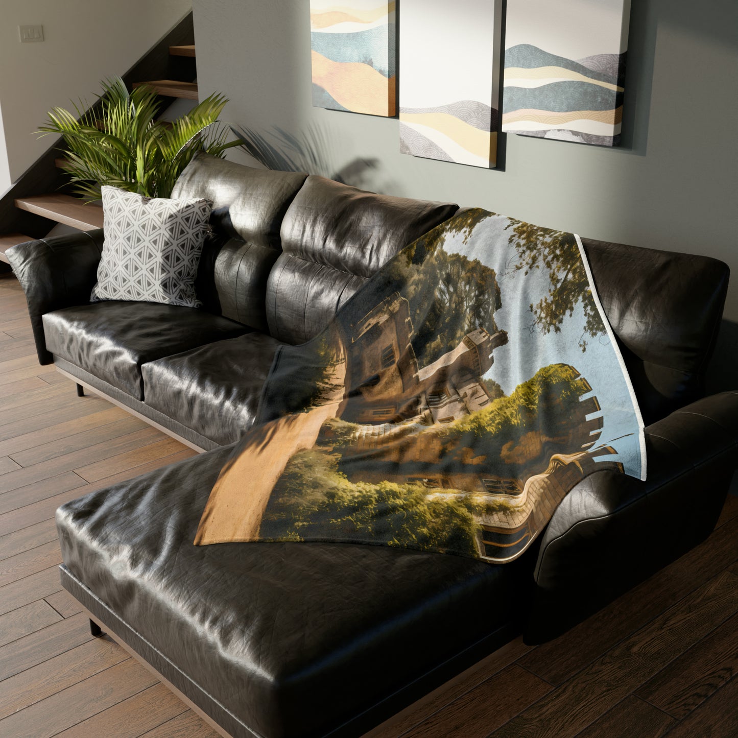 English Country House #4 - Soft Polyester Blanket