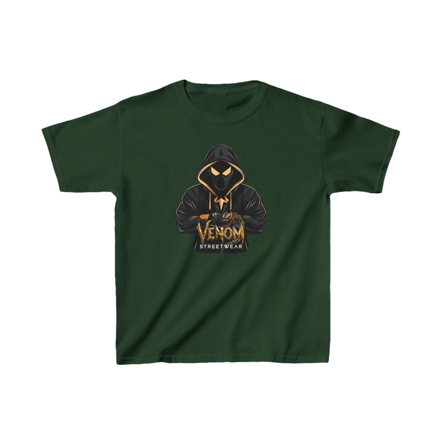 Venom Streetwear Kids Heavy Cotton Tee - Cool Graphic Tee - USA