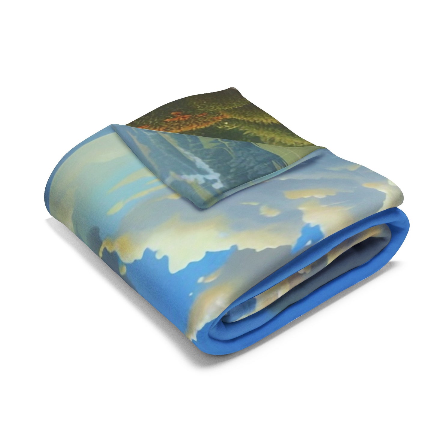 Valley View #2 Arctic Fleece Blanket - UK