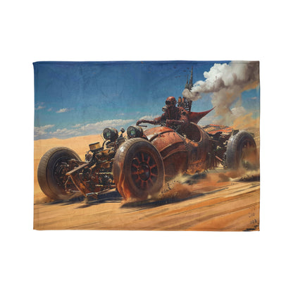 Steampunk Racer #1 - Soft Polyester Blanket