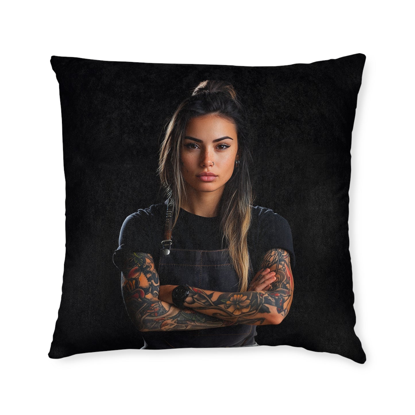 Tattoo Artist - Square Pillow - UK