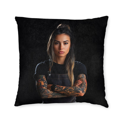 Tattoo Artist - Square Pillow - UK