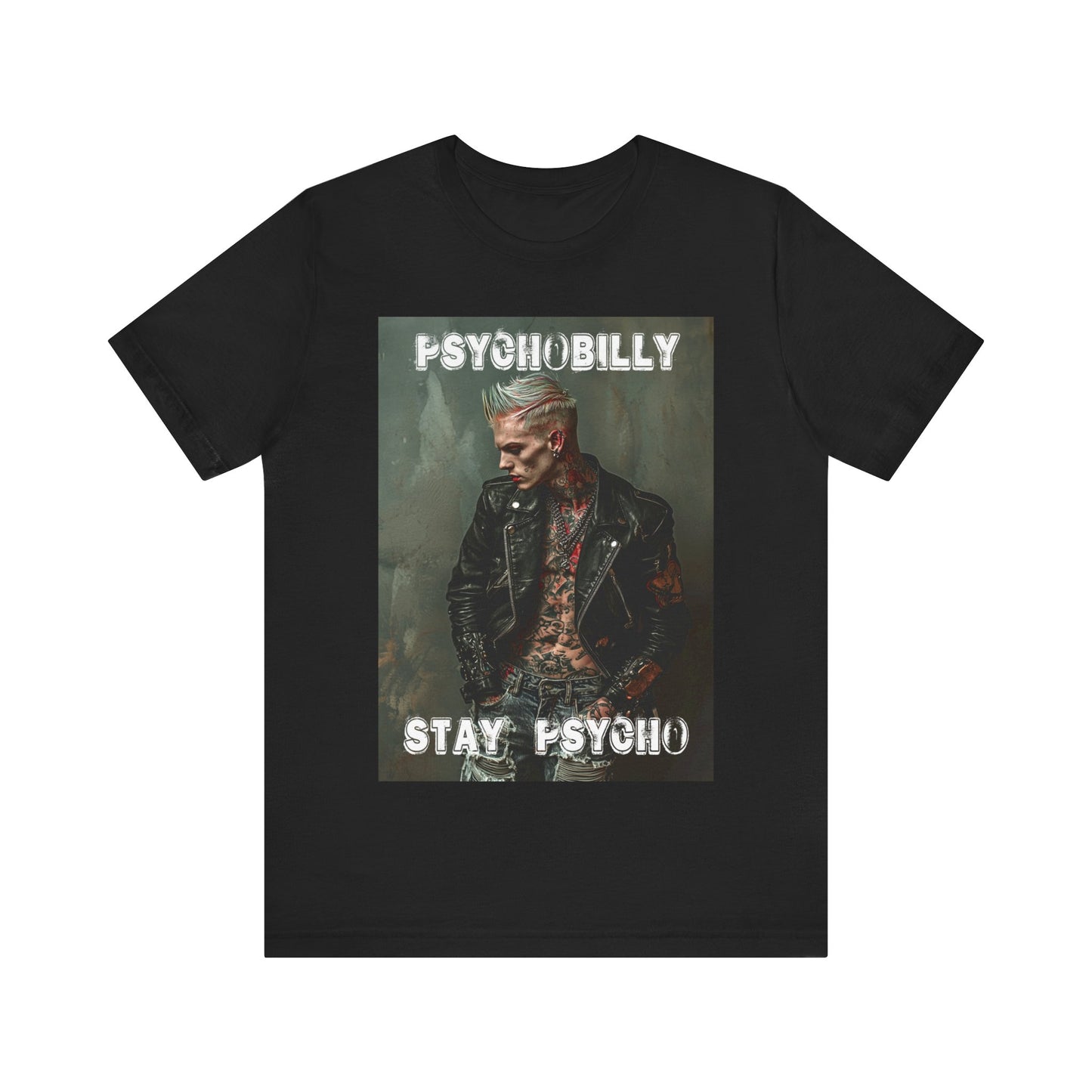 Psychobilly 7 - Jersey Short Sleeve Tee - USA