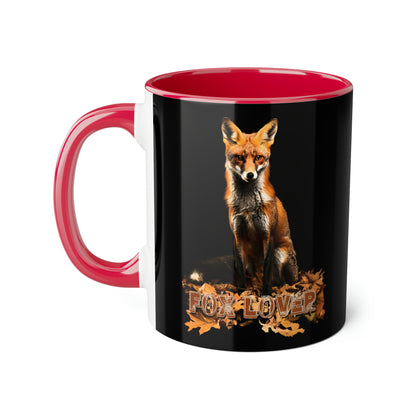 Fox Lover Accent Mug, 11oz - Canada Only