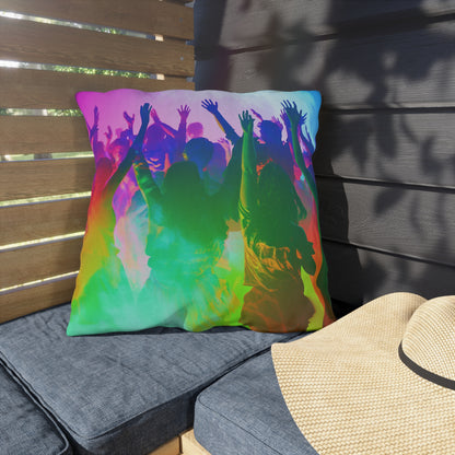 Rainbow Party Cushion - Outdoor Pillows - USA