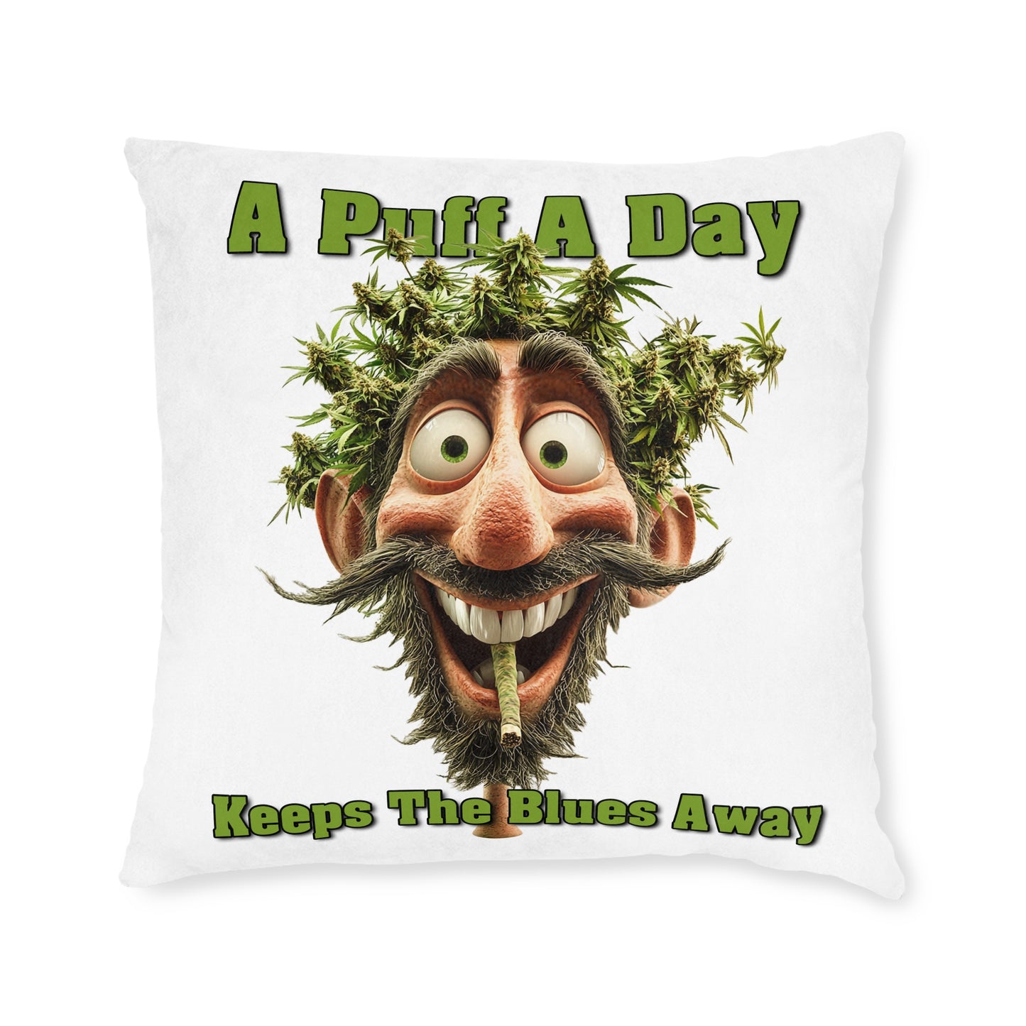 King Toker - Square Pillow - UK
