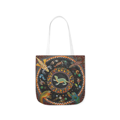 Native Australian Art #2 - Polyester Canvas Tote Bag (AOP)