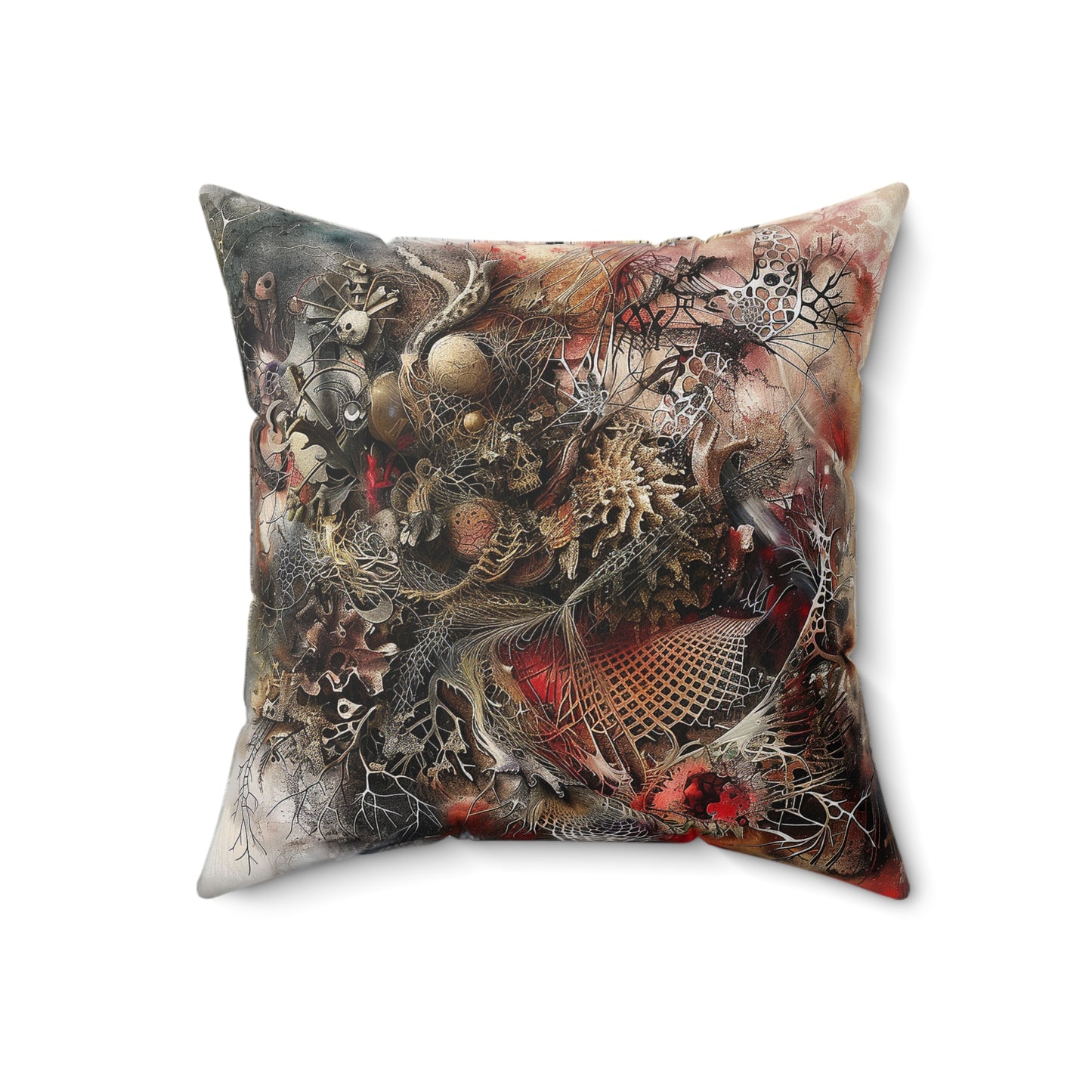 Chaos - Spun Polyester Square Pillow - USA