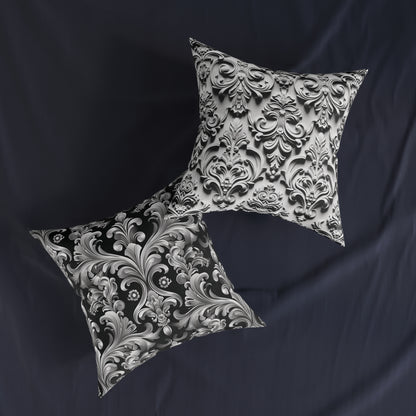 Victorian 3D - Square Pillow - UK