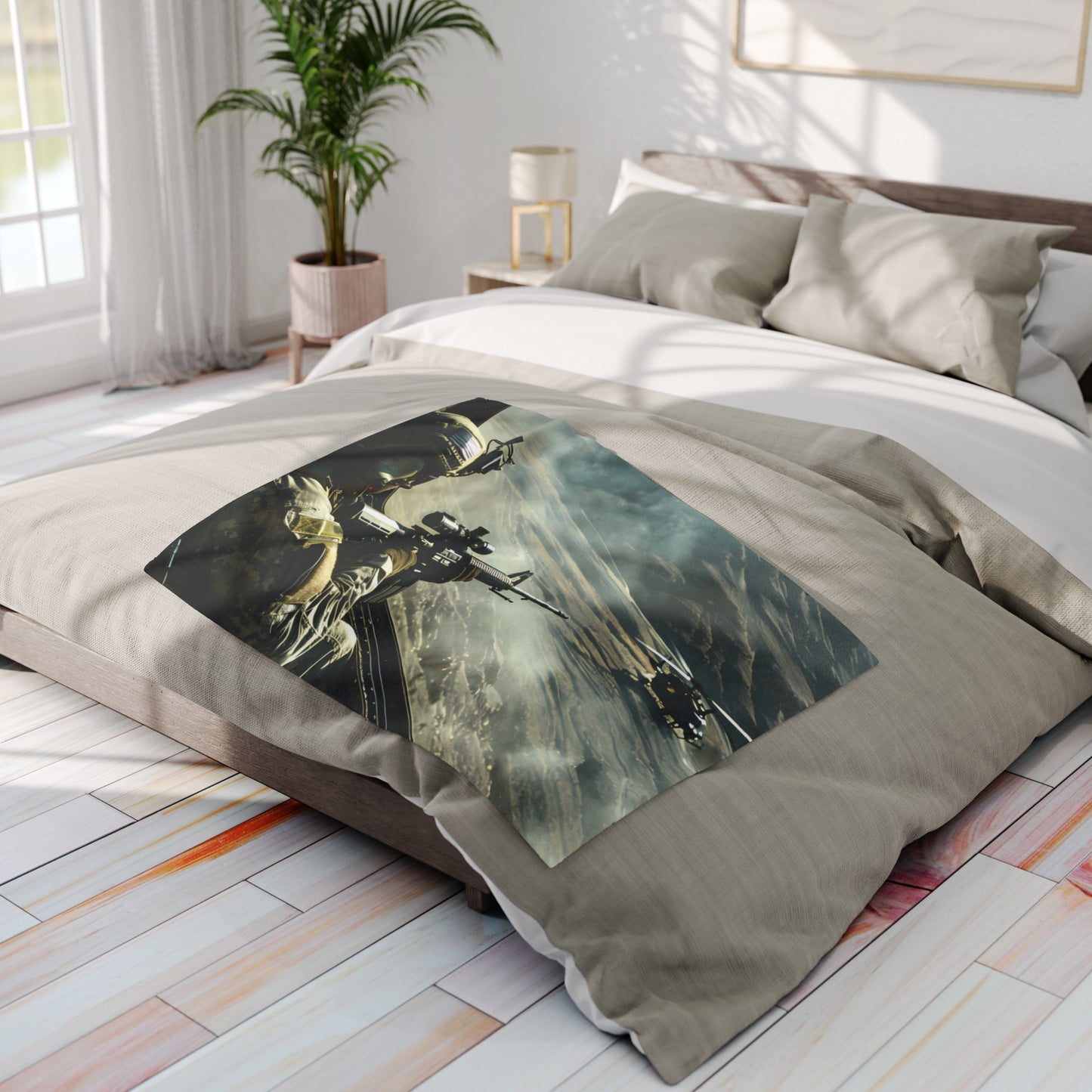 Black Hawk 1 Arctic Fleece Blanket - UK