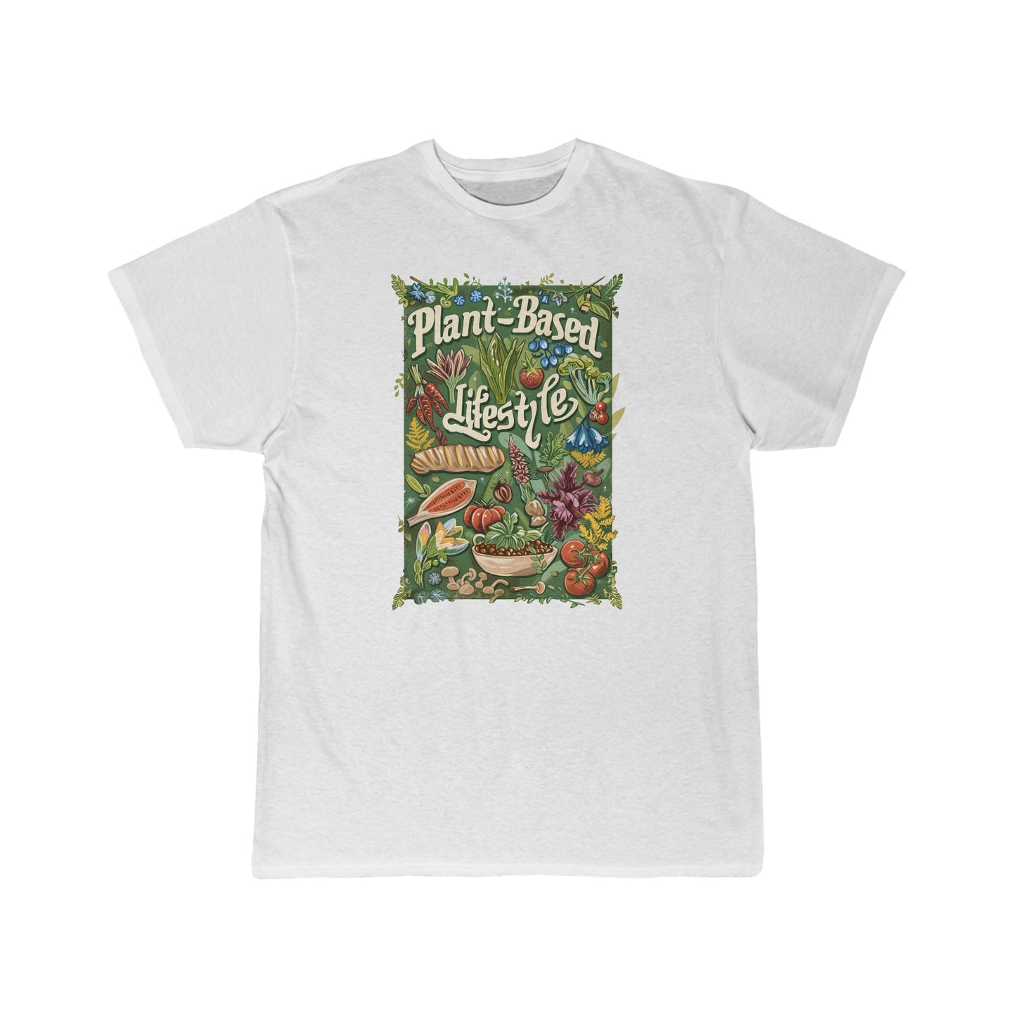 Plant Based Lifestyle #2  - Men's Short Sleeve Tee (USA)