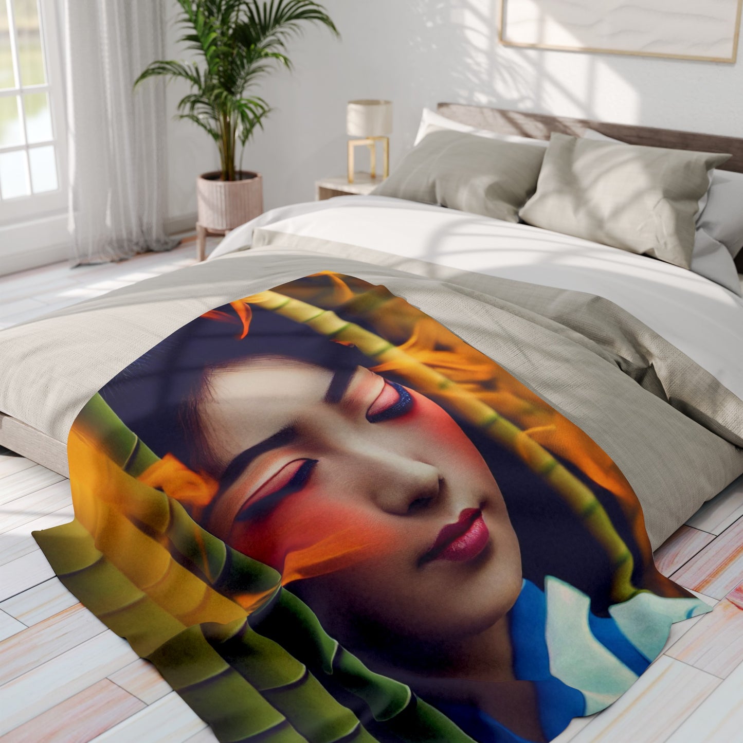 Geisha #1 Arctic Fleece Blanket