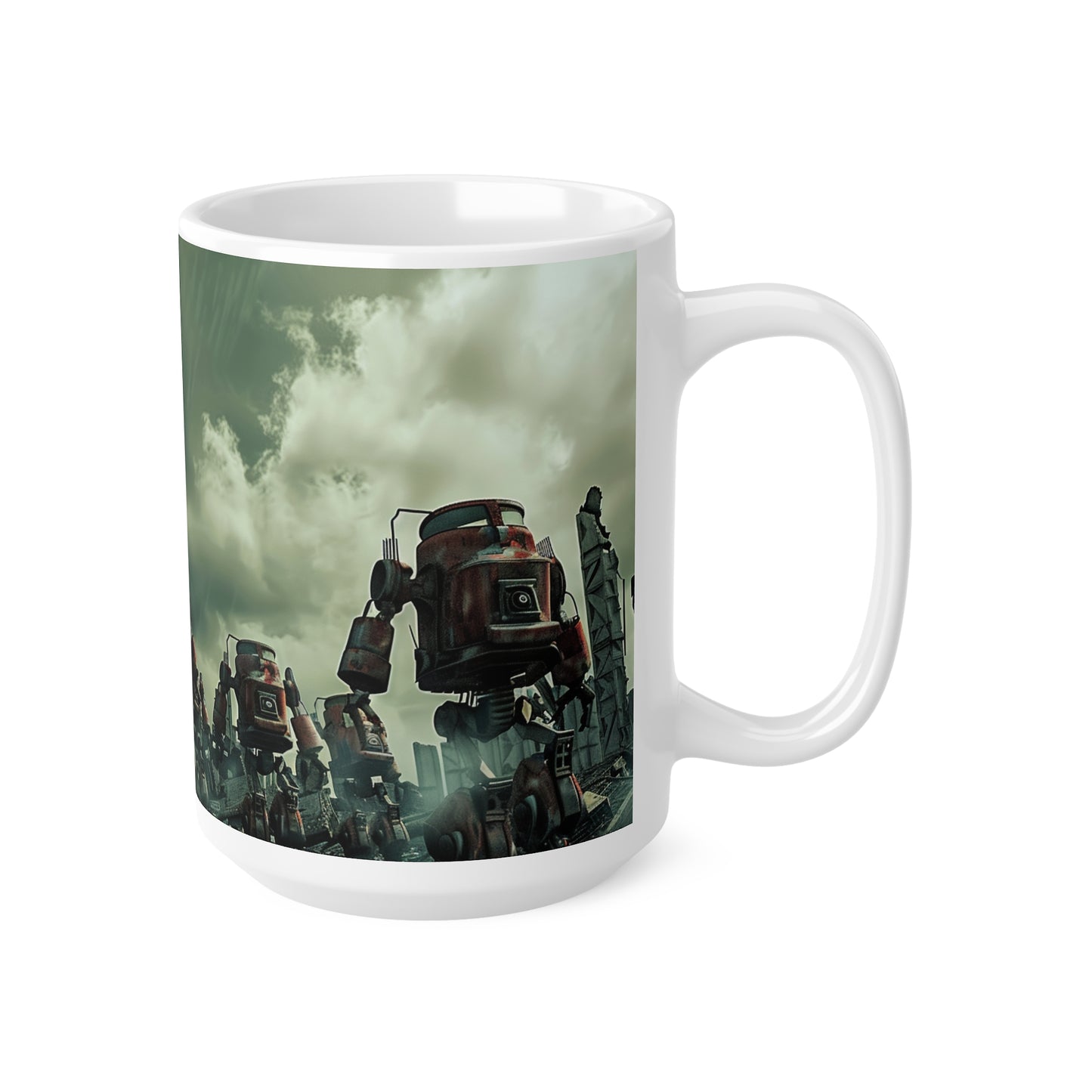 Metal Man - Ceramic Coffee Cups, 11oz, 15oz - UK