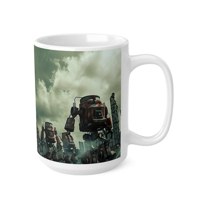 Metal Man - Ceramic Coffee Cups, 11oz, 15oz - UK