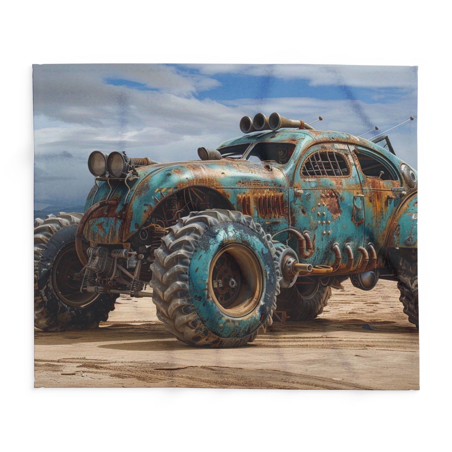 Car 4 Arctic Fleece Blanket - UK