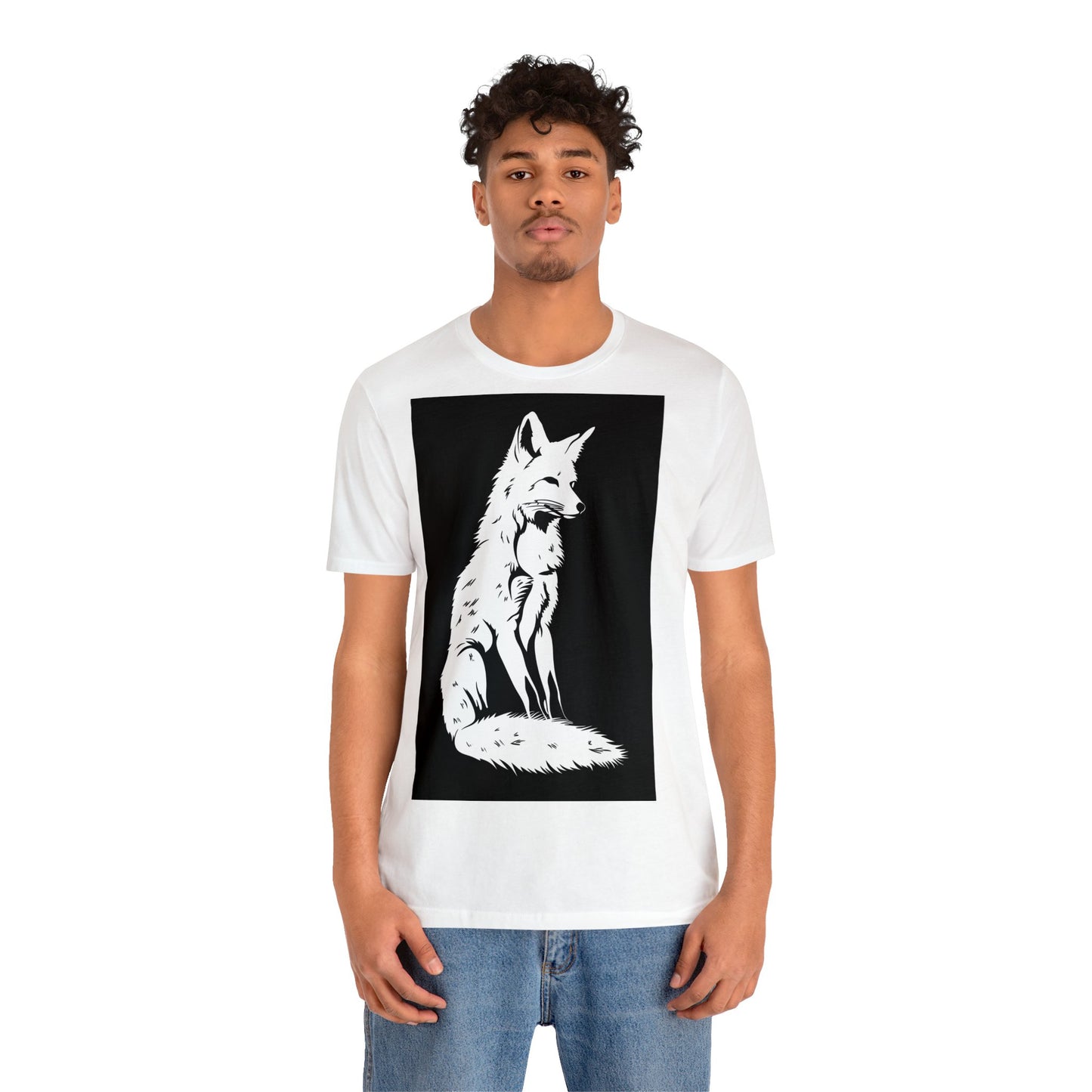 Fox Silhouette Unisex Jersey Short Sleeve Tee