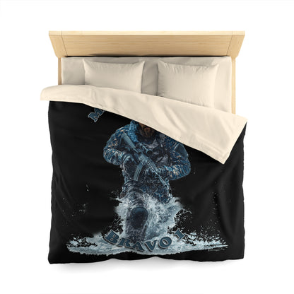 Master Chief Navy Seals - Microfiber Duvet Cover USA and UK