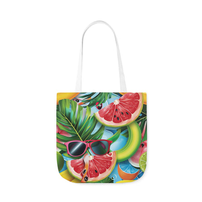 Summertime #3 - Polyester Canvas Tote Bag (AOP)