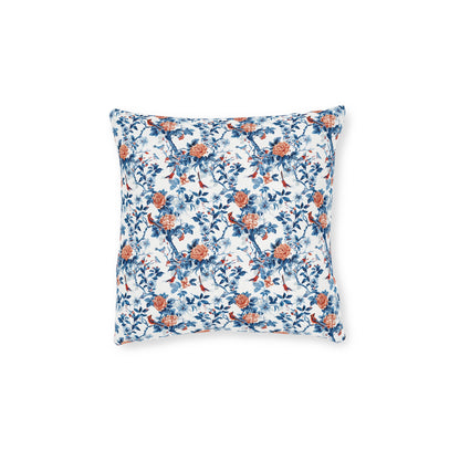 Blue Chinoiseries - Square Pillow - UK